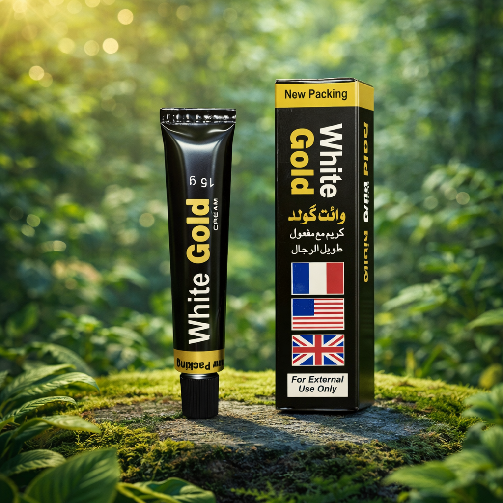 White Gold Delay Cream - Timing Cream for Men