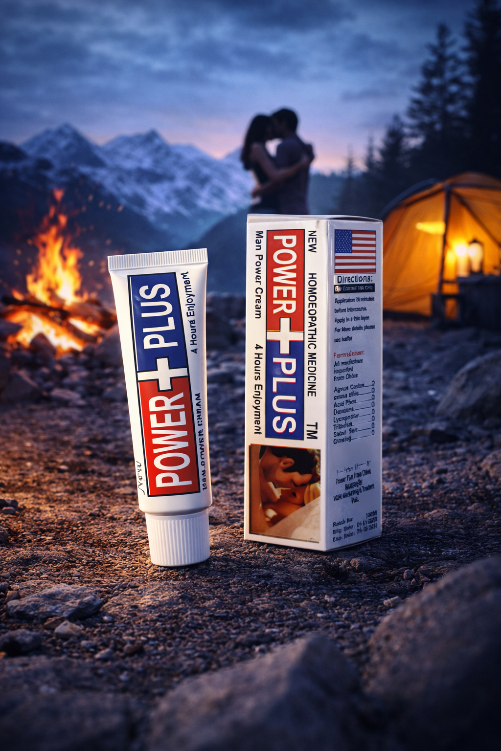 Power + Plus Cream - Men's Timing Enhancement