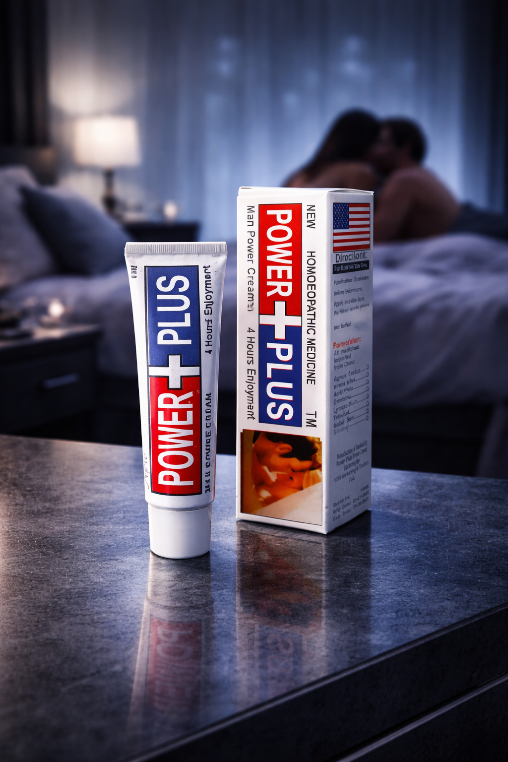 Power + Plus Cream - Men's Timing Enhancement