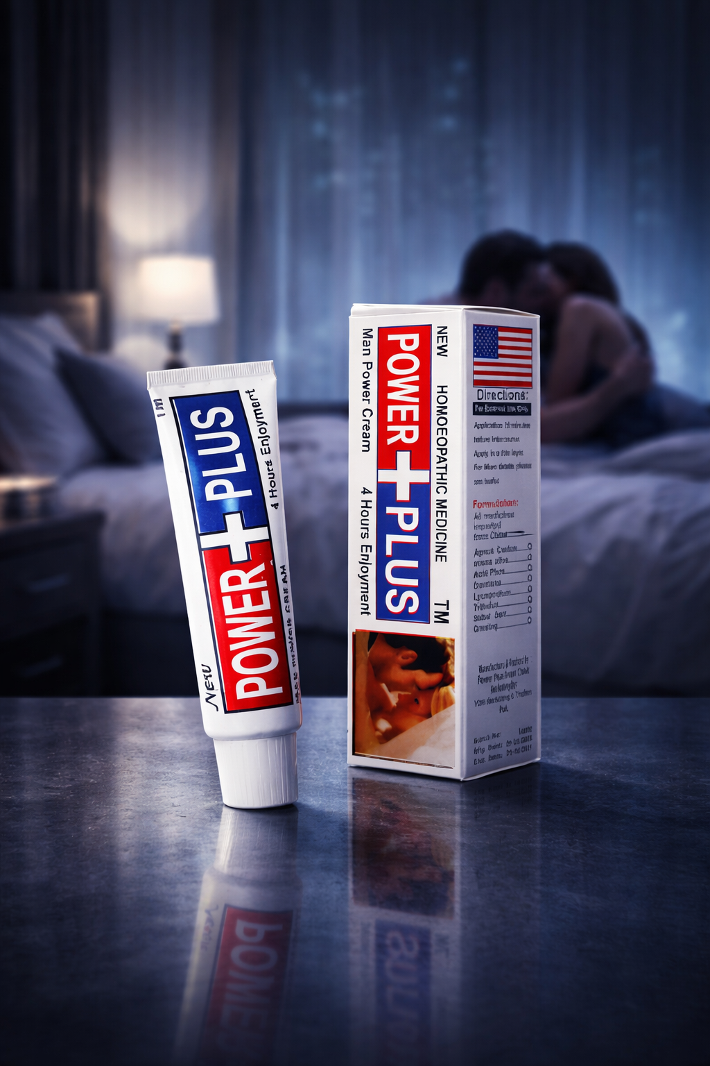 Power + Plus Cream - Men's Timing Enhancement